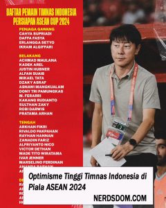 Optimisme Tinggi Timnas Indonesia di Piala ASEAN 2024